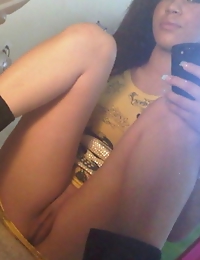 Swinger girlfriend posing
